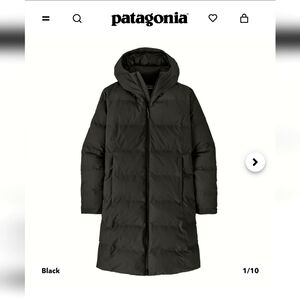 Brand New Patagonia Women's Jackson Glacier Parka. Size Medium. Black.